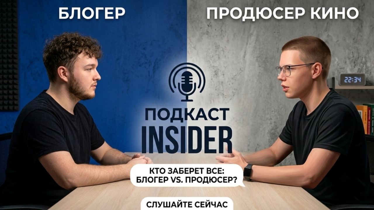 БЛОГЕР ПРОТИВ ПРОДЮСЕРА КИНО - ПОДКАСТ